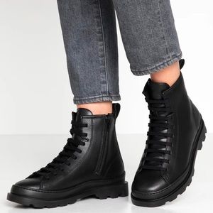 Camper Brutus Lace-up Combat Boots